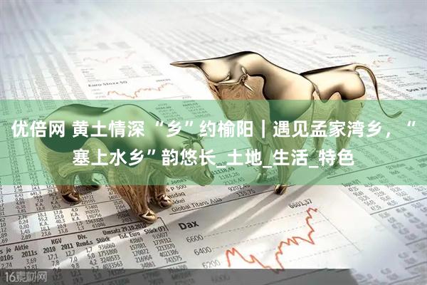 优倍网 黄土情深 “乡”约榆阳｜遇见孟家湾乡，“塞上水乡”韵悠长_土地_生活_特色