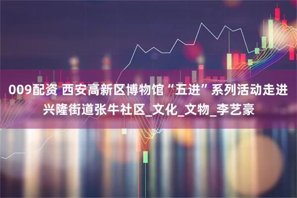 009配资 西安高新区博物馆“五进”系列活动走进兴隆街道张牛社区_文化_文物_李艺豪